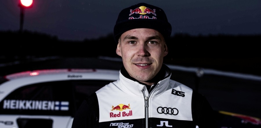 Heikkinen na Audi EKS de Mattias Ekstrom