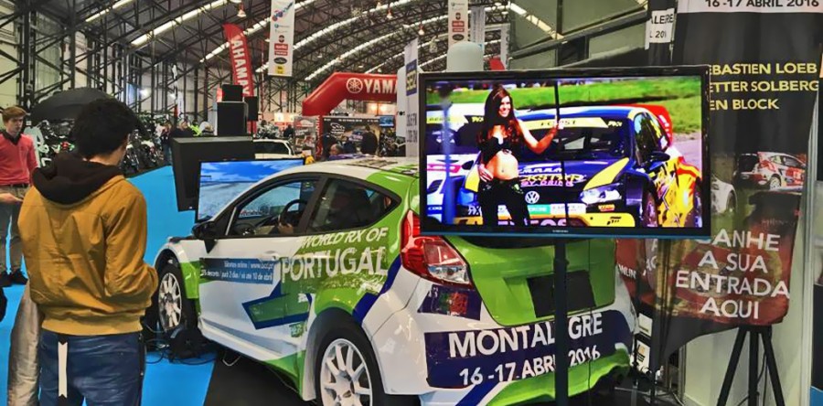Promoção do Mundial Rallycross em Vigo