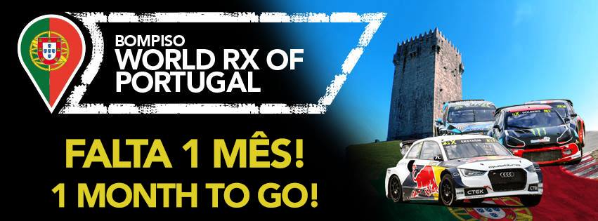 FALTA 1 MÊS PARA O “MONTALEGRE – FIA World Rallycross Championship 2017”