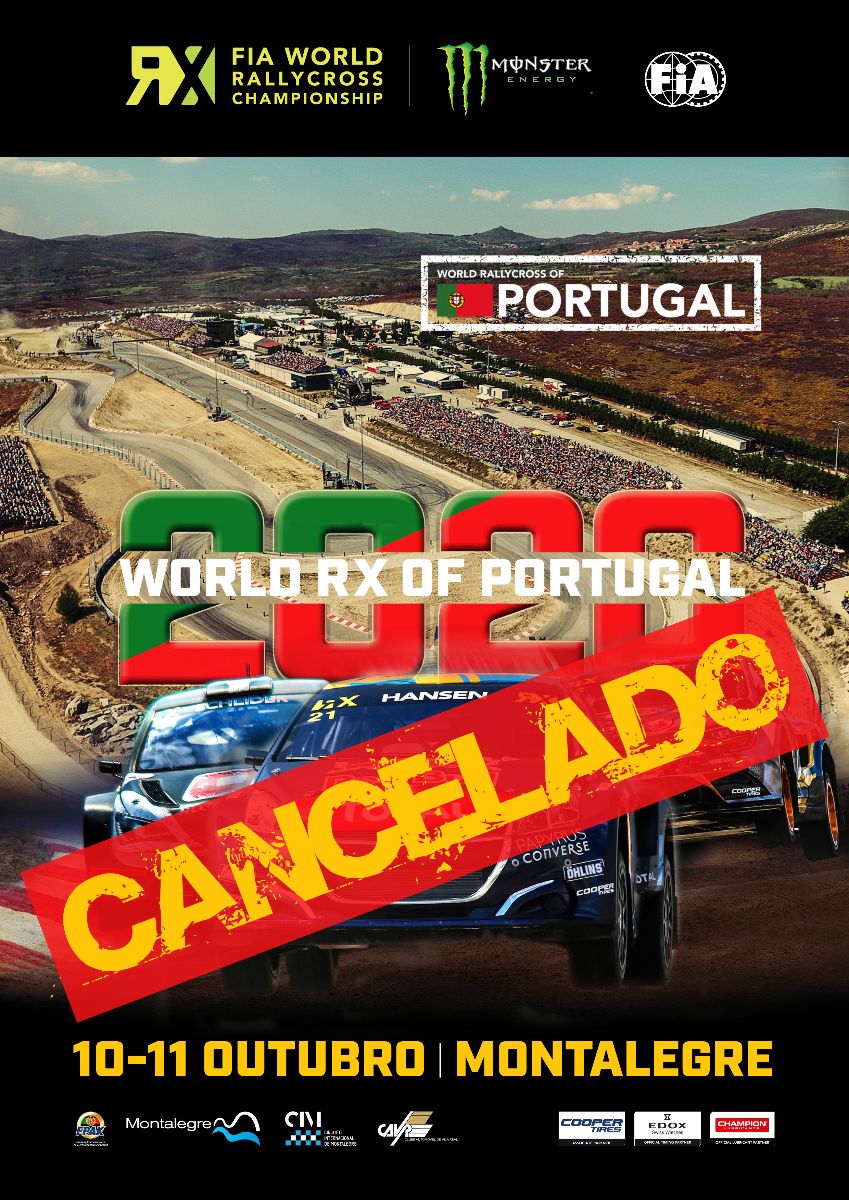 PROVA PORTUGUESA DO FIA MUNDIAL DE RALLYCROSS 2020 CANCELADA