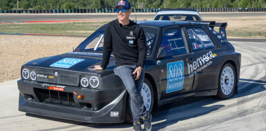 Sébastien Loeb estreia-se com Lancia Delta Evo-e em Montalegre